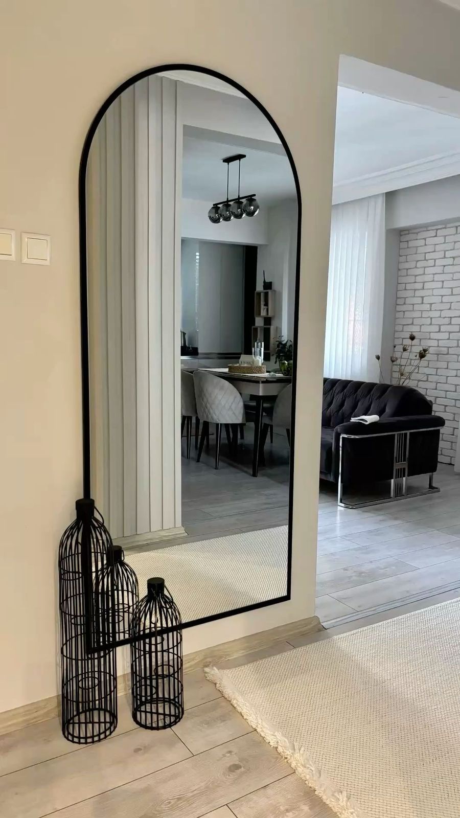 Espejo de piso Toscana